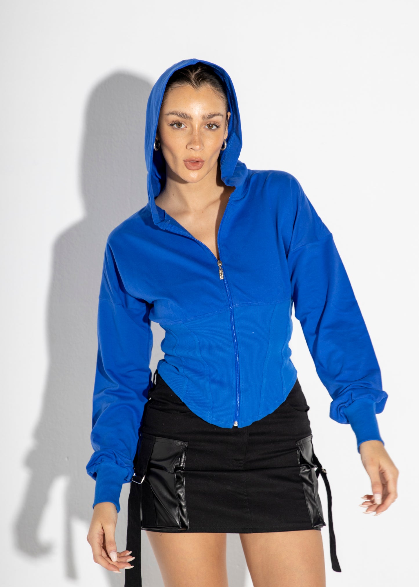 Blue Corset Jacket